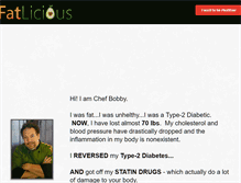 Tablet Screenshot of fatlicious.com